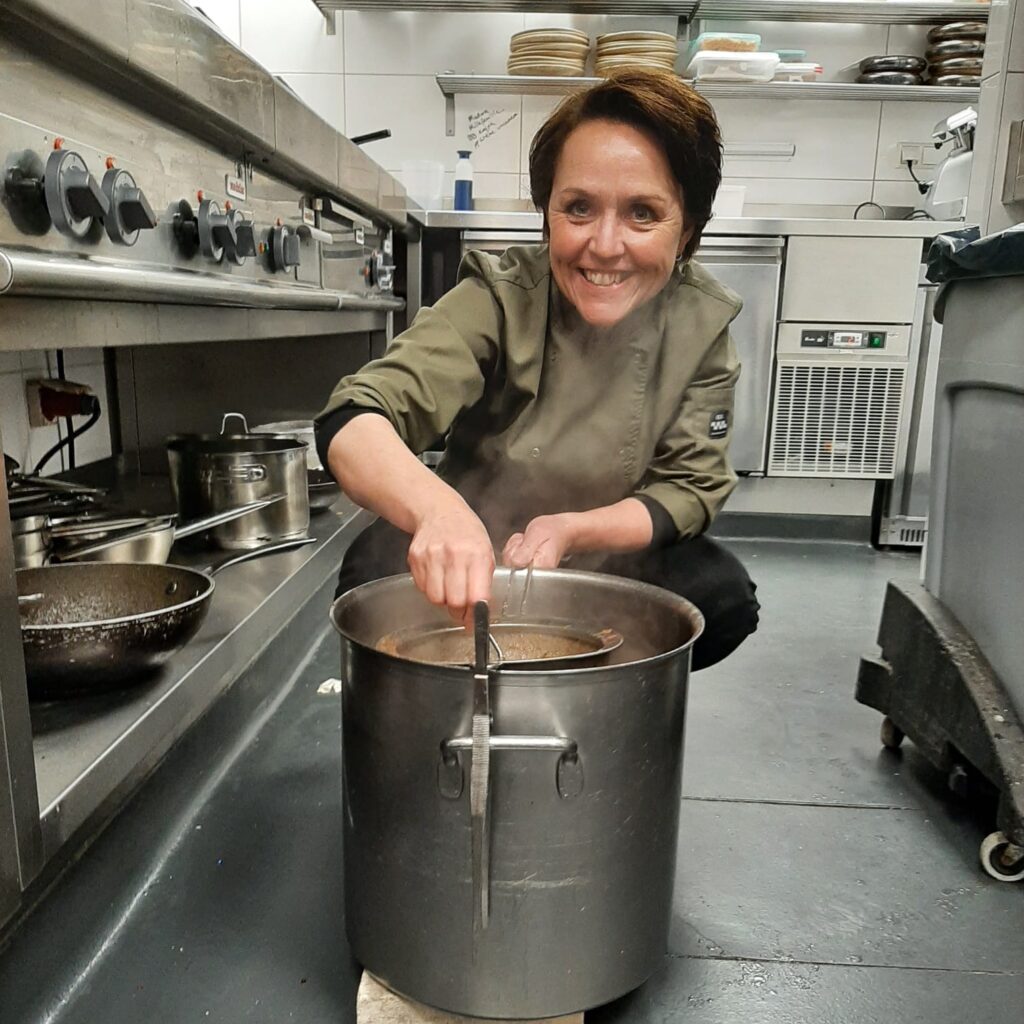 Ka in de keuken